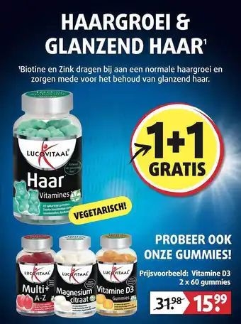 Lucovitaal Lucovitaal vitamine d3 1+1 gratis aanbieding