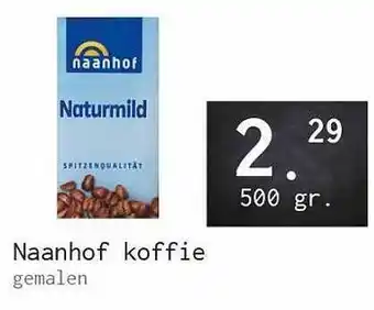 Naanhof Naanhof koffie gemalen aanbieding