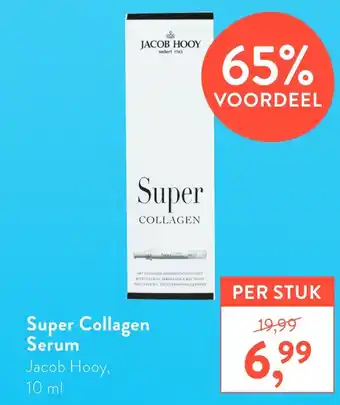 Holland & Barrett Super collagen serum jacob hooy 10ml aanbieding