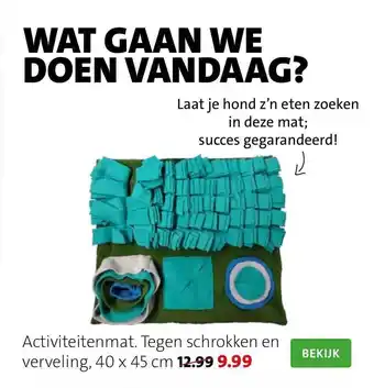 Intratuin Activiteitenmat aanbieding