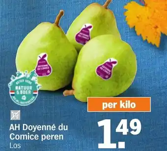 Albert Heijn AH doyenne du comice peren Los per kilo aanbieding