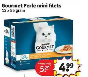 Kruidvat Purina gourmet perle mini filets aanbieding