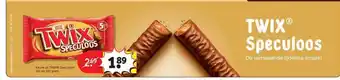 Kruidvat Twix speculoos aanbieding