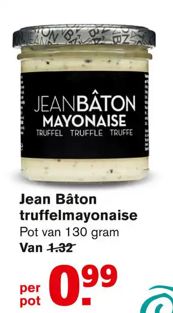 Hoogvliet Jean Baton truffelmayonaise 130g aanbieding