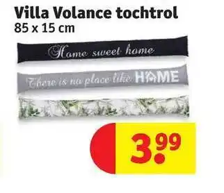 Kruidvat Villa vollance tochtrol aanbieding