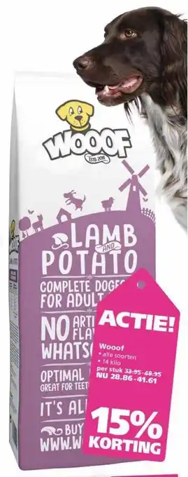 Ranzijn Wooof 15% korting aanbieding