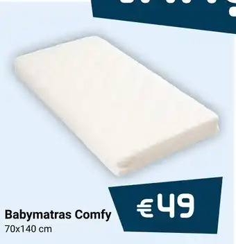 Beddenreus Babymatras Comfy aanbieding