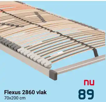 Beddenreus Flexus 2860 vlak aanbieding