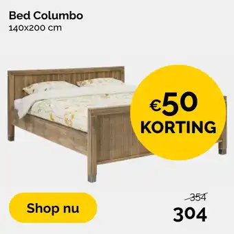 Beter Bed Bed Columbo aanbieding