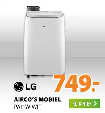 Expert LG AIRCO'S MOBIEL aanbieding