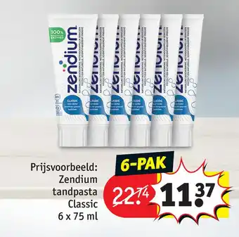 Kruidvat Zendium multipakken aanbieding