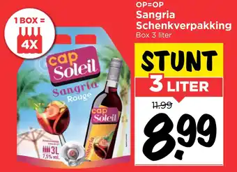 Vomar Voordeelmarkt Sangria Schenkverpakking aanbieding