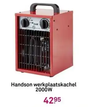 Karwei Handson werkplaatskachel 2000w aanbieding