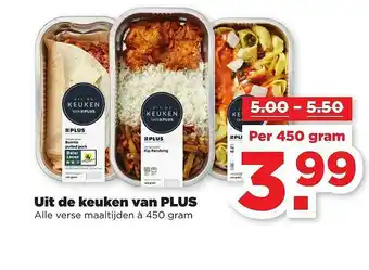 PLUS Uit de keuken van plus 450 gram aanbieding