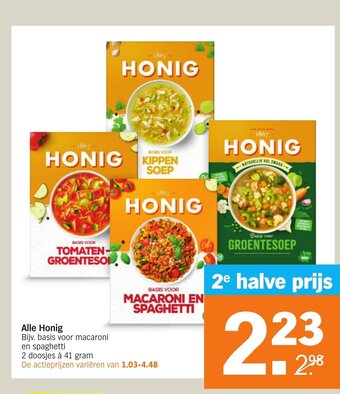 Albert Heijn Alle honig aanbieding
