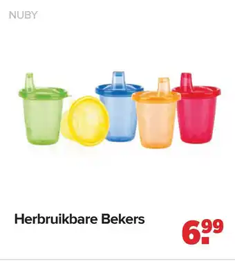 Baby-Dump Herbruikbare bekers aanbieding