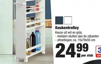 ALDI Keukentrolley aanbieding