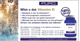 De Rode Pilaren Puro Golden C aanbieding