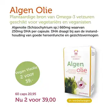 De Rode Pilaren Algen Olie aanbieding