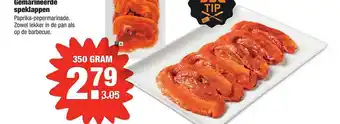 ALDI Gemarineerde Speklappen aanbieding