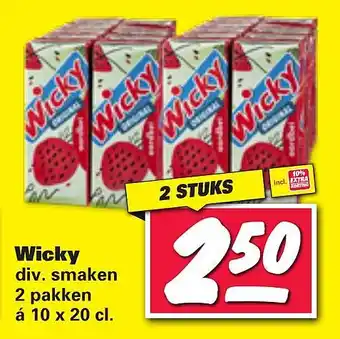 Nettorama Wicky aanbieding