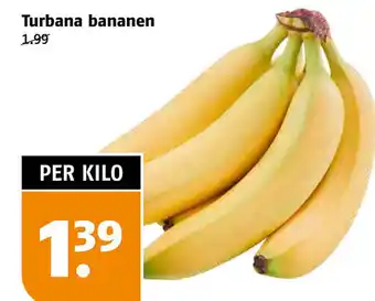 Poiesz Turbana bananen aanbieding