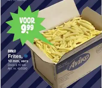 Bidfood Aviko frites, 10 mm, vers aanbieding