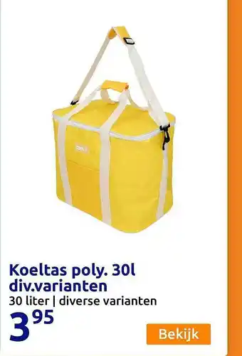 Action Koeltas poly. 30L aanbieding