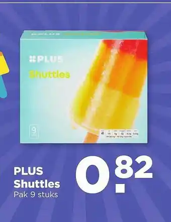 PLUS Plus shuttles aanbieding