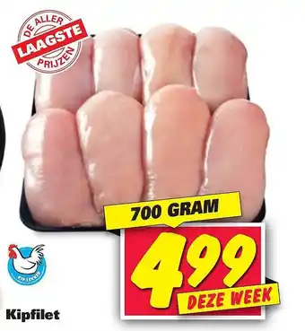 Nettorama Kipfilet 700 gram aanbieding