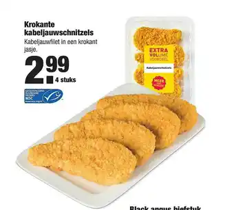 ALDI Kroknte kabeljauwschnitzels aanbieding