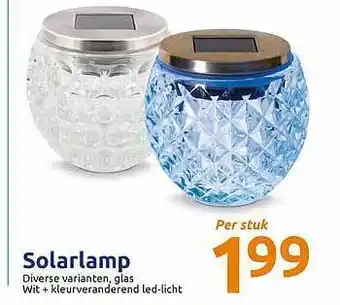 Action Solarlamp aanbieding