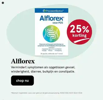 Etos Alflorex 25% korting aanbieding