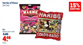 Makro Haribo of klene aanbieding