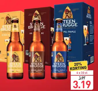 ALDI Steenbrugge 4x33 cl aanbieding