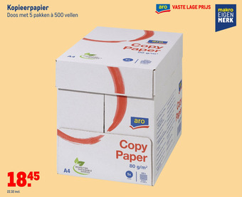 Makro Kopieerpapier aanbieding
