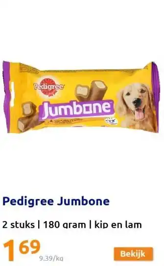 Action Pedigree jumbone aanbieding