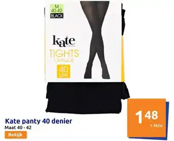 Action Kate panty 40 denier aanbieding