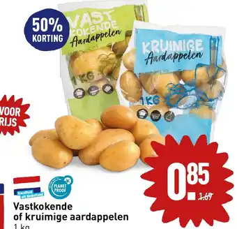 ALDI Vastkokende of Kruimige Aardappelen 1Kg aanbieding