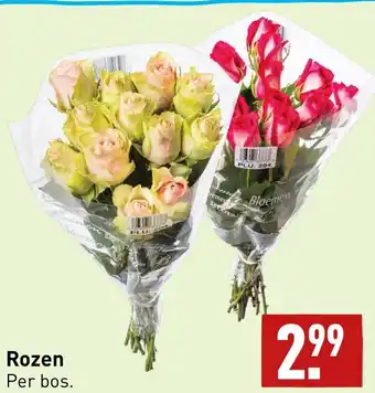 ALDI Rozen Per Bos aanbieding