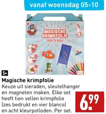 ALDI Magische Krimpfolie aanbieding