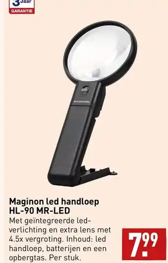 ALDI Maginon LED Hanloep HL-90 MR-LED aanbieding