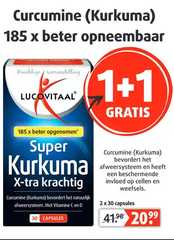 Lucovitaal Super Kurkuma 2x30 capsules aanbieding