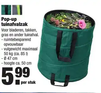 ALDI Pop-up tuinafvalzak aanbieding