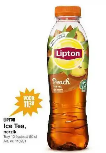 Bidfood Lipton ice tea, perzik aanbieding