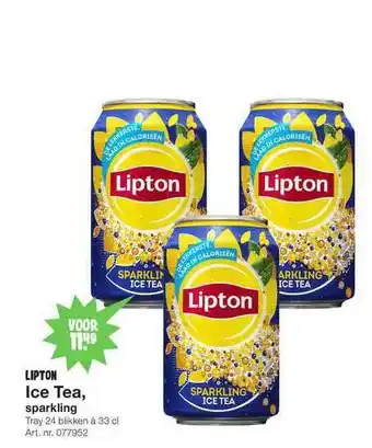 Bidfood Lipton ice tea, sparkling aanbieding