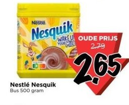 Vomar Voordeelmarkt Nestlé nesquik aanbieding