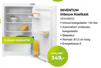 EP Inventum inbouw koelkast (ikk0881s) aanbieding