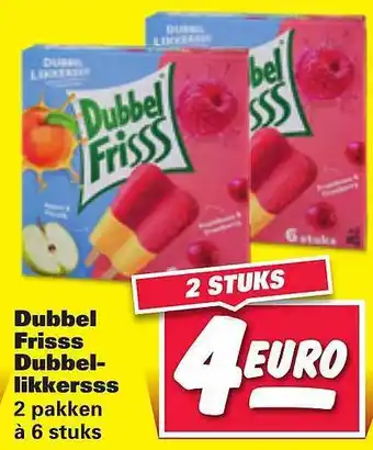 Nettorama Dubbel frisss dubblelikkersss aanbieding