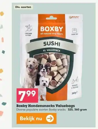 Discus Boxby hondensnacks valuebags aanbieding